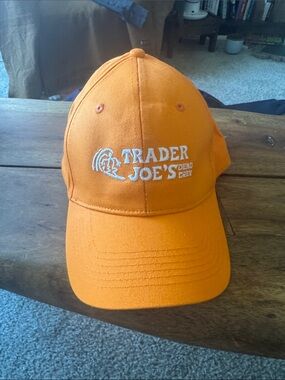 Trader Joe's Orange Baseball Cap
